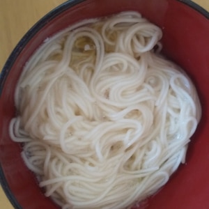 シンプル和風にゅうめん